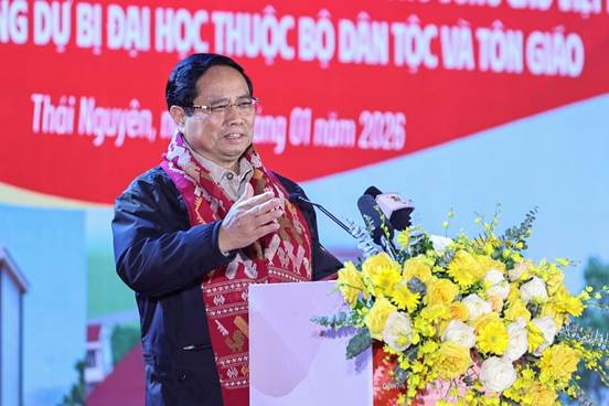 Thủ tướng dự khởi công các công trình của 'tình dân tộc, nghĩa đồng bào'