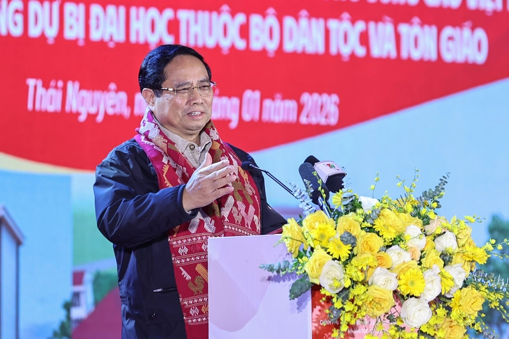 Thủ tướng dự khởi công các công trình của 'tình dân tộc, nghĩa đồng bào'